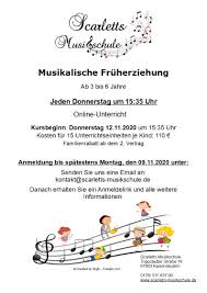 Wichtig ist dabei, dass die kinder alleine ein interesse und einen antrieb zeigen, sich mit musik näher zu beschäftigen. Musikalische Fruherziehung Scarletts Musikschule Kaiserslautern