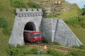 Tunnelportale zum ausdrucken tunnelportale spur n zum ausdrucken tunnelportale h0 zum ausdrucken. 11342 Auhagen 2 Tunnelportale 1 Gleisig Mit Flugelmauern Ho Bausatz Ebay