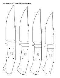 Dont panic , printable and downloadable free printable knife templates dagger patterns google search hunting apa4 we have created for you. Diy Knifemaker S Info Center Knife Patterns Iii