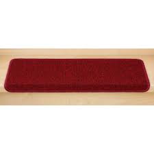 Schöner und gemütlicher teppich shaggy in rot. Stufenmatten Halbrund Rechteckig Im 15er Sparset Anthrazit 34 95