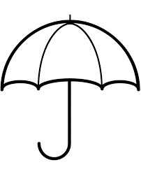 Free printable umbrella coloring pages. Umbrella Coloring Page For Kids