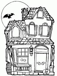 Right now, we advise halloween haunted house coloring pages free for you, this post is similar with printable halloween games and activities. Big Haunted House Coloring Page Coloring Home