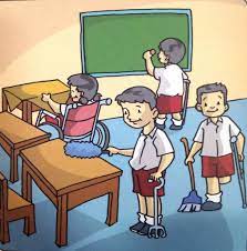 Download gambar mewarnai gotong royong via anekagambarmewarnai.website. Gambar Gotong Royong Kartun Di Sekolah Ideku Unik