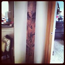 Diy Pottery Barn Inspired Growth Chart Frugal Version