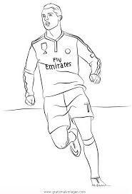 Cristiano Ronaldo 2 Gratis Malvorlage In American Football