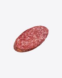 Download Download Chorizo Sausage Slice Transparent Png On Yellow Images 360 PSD Mockup Templates