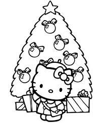Through websites, you can print it right away for free. Hello Kitty Christmas Coloringg Hello Kitty Colouring Pages Hello Kitty Coloring Kitty Coloring