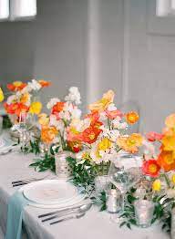 4.5 out of 5 stars. Poppies And Neon Wedding Editorial Orange Wedding Flowers Summer Wedding Centerpieces Wedding Flower Trends