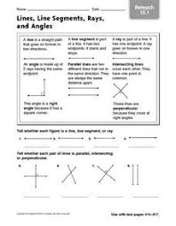To complete the test, one must place a mark with a pencil through the center of a series of horizontal lines. Line Segments Lesson Plans Worksheets Lesson Planet