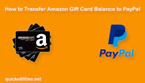 Yes you can, we will show you. How To Transfer Amazon Gift Card Balance To Paypal