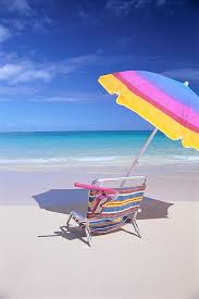 Beach Chair And Parasol Beach Beach Time Beach Day