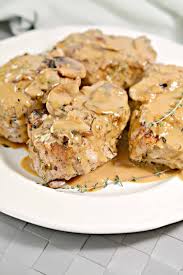 Add 1 1/2 cups chicken broth and scrape the bottom of the pot i will say mine were completely thawed and i cooked for 10 minutes, as the recipe doesn't say partially frozen. Instant Pot Pork Chops With White Wine Sauce Sweet Pea S Kitchen