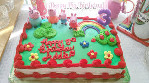 Peppa Pig 3rd Birthday A Is For Adelaide And Pig Birthday Cakes Peppa Pig Birthday Cake Peppa Pig Birthday