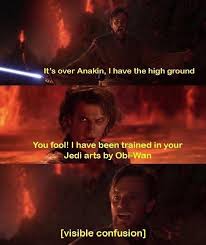 Star wars visible confusion meme. Visible Happiness Prequelmemes Star Wars Humor Funny Star Wars Memes Star Wars Facts