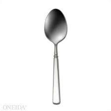 A recessed well along the bright handle commands your attention with its contrasting satin bring a simple yet elegant look and complete your table setting with oneida satin sand dune 20 piece flatware set, service for 4. Oneida Easton 18 10 Stainless Steel Dinner Spoon Reviews Wayfair