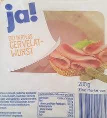 Bundesministerium für ernährung, landwirtschaft und. Ja Delikates Cervelat Wurst 200g