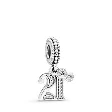 Pandora 18 Anni Charm Charm 30 Anni Pandora Charm Pendente 21 Anni D Amore Marvel Robert Avengers Endgame Emo Iron Charm Pandora Gioielli Metallo Argento