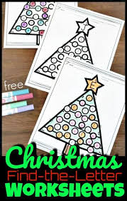 Pictures taken from www.freepik.com created by evgeniy ryabinin for skyteach, 2019 ©. Free Christmas Tree Letter Find Worksheets