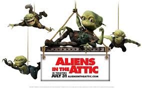The story follows the five pearson children trying to stop four surprisingly outmatched aliens from taking over the planet. Pin By Elizabeth Werner On Aliens In The Attic Alien Creature Movie Attic