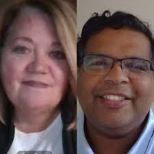 Donna Spears and Niraj Chavan