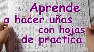 Varias plantas de la tierra provienen de partes del cuerpo de centéotl: Hojas De Practica Para Unas De Acrilico Youtube