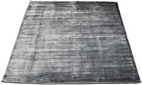 Compared to plastic rugs or cloth mats, this. Handwoven Contemporary Silk Rug Grey Bamboo 140 X 200 By Massimo Designer Rugs