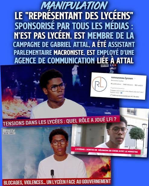 Renouveau lycéen» : décryptage d'une escroquerie médiatique