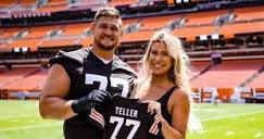 Wyatt Teller and wife Carly preparing to welcome little Browns fan ...