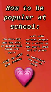 How To Be Popular At School Middle School Hacks School Routine For Teens High School Survival
