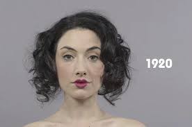 Watch 100 Years Of Makeup In Less Than A Minute 1920s Makeup Hair Makeup Beauty