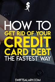 This is how much you have left over, or alternatively, how much extra you can afford to pay down to your credit. How To Get Rid Of Credit Card Debt Fast 5 Step System Swift Salary
