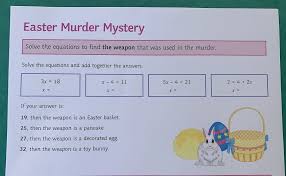 Use show don't tell to describe the shoes coming alive but leave your reader wondering what is happening. Ks3 Maths Murder Mysteries Ofamily Learning Together