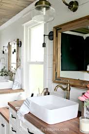 The lane of lenore shiplap large mirror is a great addition to any bathroom, entryway, office, bedroom or living room or anywhere you can use some. Diy Wood Framed Bathroom Mirror Christina Maria Blog