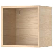 Vadholma Bloc Tiroirs Brun Frene Teinte 40x37x40 Cm Rangement Ouvert Rangement Rangement Pour Porte