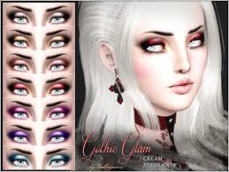 pralinesims gothic glam cream eyeshadow