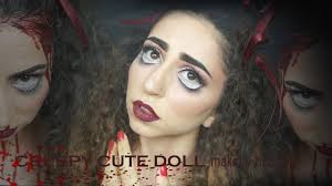 creepy cute doll makeup tutorial