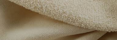Knit fabric is made by thread connected to a needle making loops that are interwoven with other loops to make a sheet of fabric. French Terry Types Of Cotton Fabrics Cotton