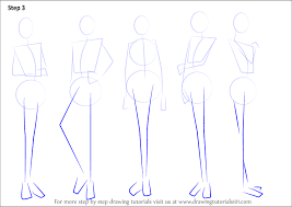 Signup for free weekly drawing tutorials. Learn How To Draw Anime Body Female Body Step By Step Drawing Tutorials