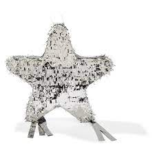 Silver Star Pinata Kmart Star Pinata Buy Party Supplies Silver Stars