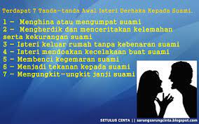 Apakah tanda suami atau isteri curang? Tanda Tanda Isteri Curang Pada Suami