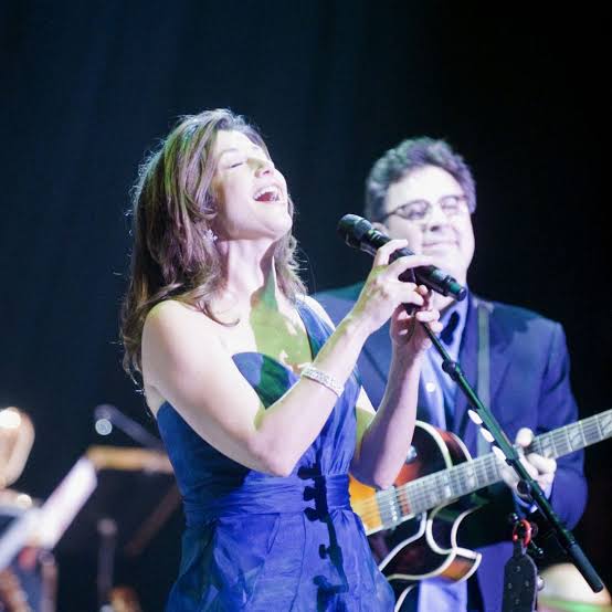 Amy Grant and Vince Gill