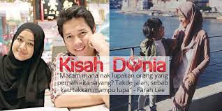 Looked around but didn't see anything about that. 3 Tahun Bercerai Farah Lee Dedah Rahsia Move On Dari Bekas Suami Kisah Dunia