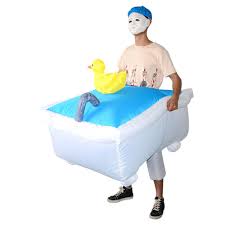 Wer auf der suche nach einem ganz anderen kostüm für kind und kinderwagen ist, für den könnte sich das kind in der badewanne anbieten. Aufblasbare Kostum Stutzen Der Erwachsenen Lustigen Badewanne Sprengen Aufblasbares Abendkleid