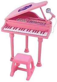 Amazon Com Pequeno Virtuoso 2045 P Edicao Especial Dance Hall Piano Rosa Toys Games Little Girl Toys Princess Toys Piano