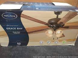 Deze accommodatie biedt toegang tot een patio en gratis privéparkeergelegenheid. Harbor Breeze Grace Bay 52 In Bronze Led Indoor Ceiling Fan With Auction Bidrl Com Online Auction Marketplace