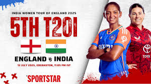 ENG-W vs IND-W LIVE Score, 5th T20I: Shafali Verma knock guides India to 154/7; England spinners dominate at Edgbaston