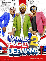 Yamla Pagla Deewana 2 Poster Yamla Pagla Deewana2 Bollywood Photos Also you can see about ekk deewana tha cast posters like prateik, amy jackson, manu rishi, sachin khedekar poster in poster gallary. hamara photos