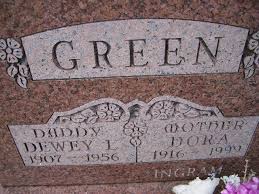 Mary Elizabeth U Dora “Dora” McConnell Green (1916-1999)