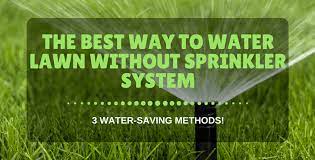 How to encouraging deep roots and conserve water while maintaining a healthy lawn. Best Way To Water Lawn Without Sprinkler System 3 Water Saving Methods Garden Ambition