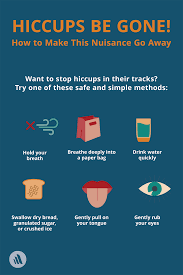 Hiccups Be Gone How To Make This Nuisance Go Away Health Facts Useful Life Hacks Health Tips